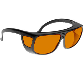 Noir Spectra Shields Medium Adjustable Fitover 49 Percent- Orange