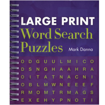 Large Print Word Search Puzzles