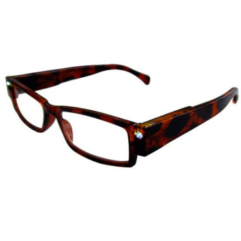 Reizen Readbrights LED Readers- Tortoise +0.00