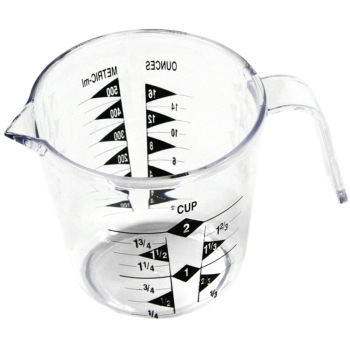 Clear Measuring 2 Cup for Visual Impaired