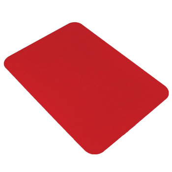 Tenura Non-Slip Rectangular Table Mat- Red