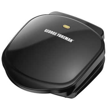 George Foreman 2-Serving Nonstick Indoor Grill and Panini Press
