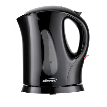 BRENTWOOD KT-1610BK BPA FREE 1L CORDLESS ELECTRIC KETTLE, BLACK
