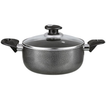 NON-STICK 5 QT POT- GRAY NON-STICK 5 QT POT- GRAY