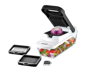 Food Chopper and Vegetable Dicer with 6.3-Cup Storage Food Chopper and Vegetable Dicer with 6.3-Cup Storage