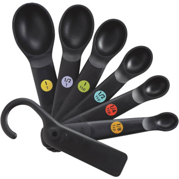 Good Grips Utensils -Black - Measuring Spoon Set