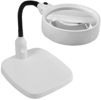 Reizen LED Desktop Magnifier 10X Reizen LED Desktop Magnifier 10X