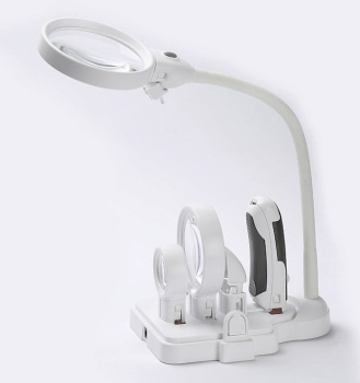 Reizen Multifunctional 3-in-1 Desktop Magnifier Reizen Multifunctional 3-in-1 Desktop Magnifier