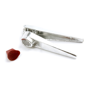Garlic Press with Cleaner- Heavy Duty Aluminum