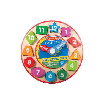 Shape Sorting Clock with Braille