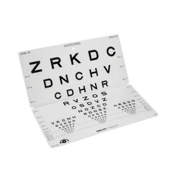 Sloan Letters Folding Eye Chart