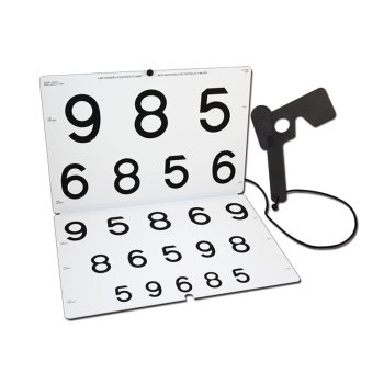 LEA NUMBERS Chart for Vision Rehabilitation