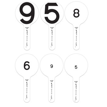 Lea Numbers Vision Rehabilitation Training Paddles