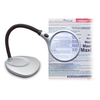 UltraOptix Desktop LED Lighted Magnifier