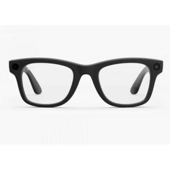 Ray-Ban Meta Wayfarer Glasses - Gen 2 Large Black Frame - Clear Lens