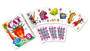 Rat-A-Tat-Cat Card Game Braille version