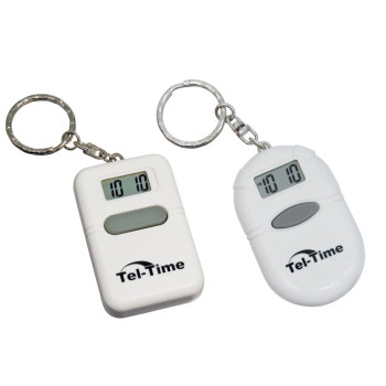 Talking Key Chain 2 Pack (Square and Oval White) Talking Key Chain 2 Pack (Square and Oval White)