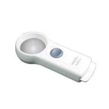 Coil Hand-Held LED Illuminated Magnifier- 3X 8D