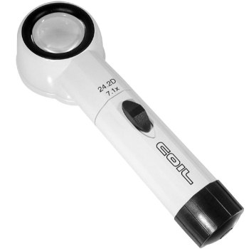 COIL UK Raylite 3 LED Stand Magnifier 7.1x 24.2D