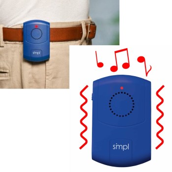 smpl Motion Kit - Room Motion Sensor and Caregiver Pager