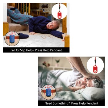 smpl Call Button Kit - Call Button and Caregiver Pager