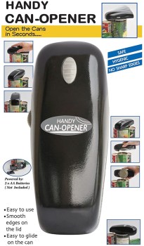 One Touch Automatic Can Opener- Black