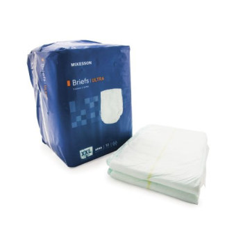 McKesson Adult Incontinent Brief, Tab Closure - 2x Large - Disposable