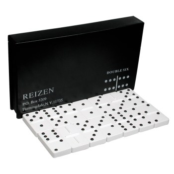 Dominoes with Raised Dots -Double Six