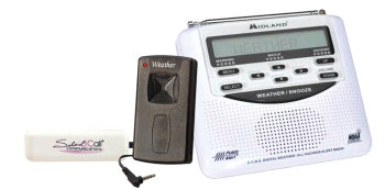 Midland Alert Weather Radio with Vibrator