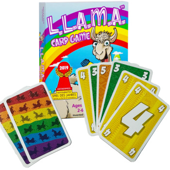 L.L.A.M.A Braille Card Game