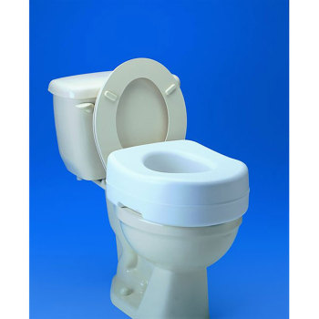Elevated Toilet Seat with Undergrips