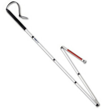 Ambutech Folding Slim Line Graphite ID Cane- 40-in Ambutech Folding Slim Line Graphite ID Cane- 40-in