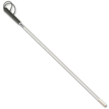 Ambutech Rigid Graphite Cane- White- Pencil- 36-in