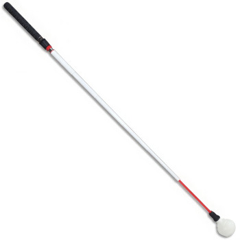 Fiberglass Telescopic Cane 8mm Threaded Rolling Ball Tip 38-44 Inches