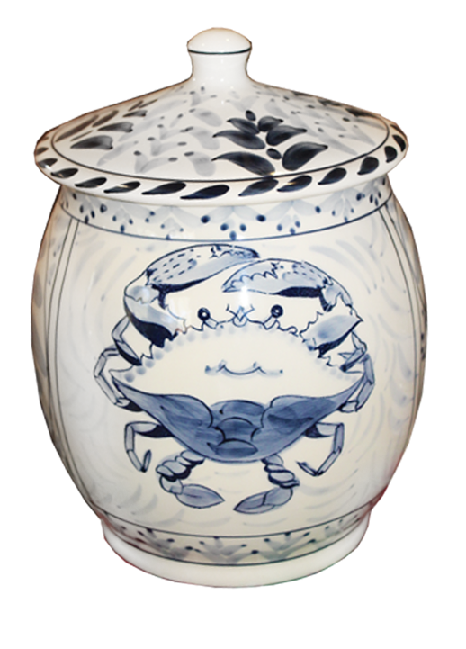 Blue Crab Cookie Jar Blue Crab Cookie Jar