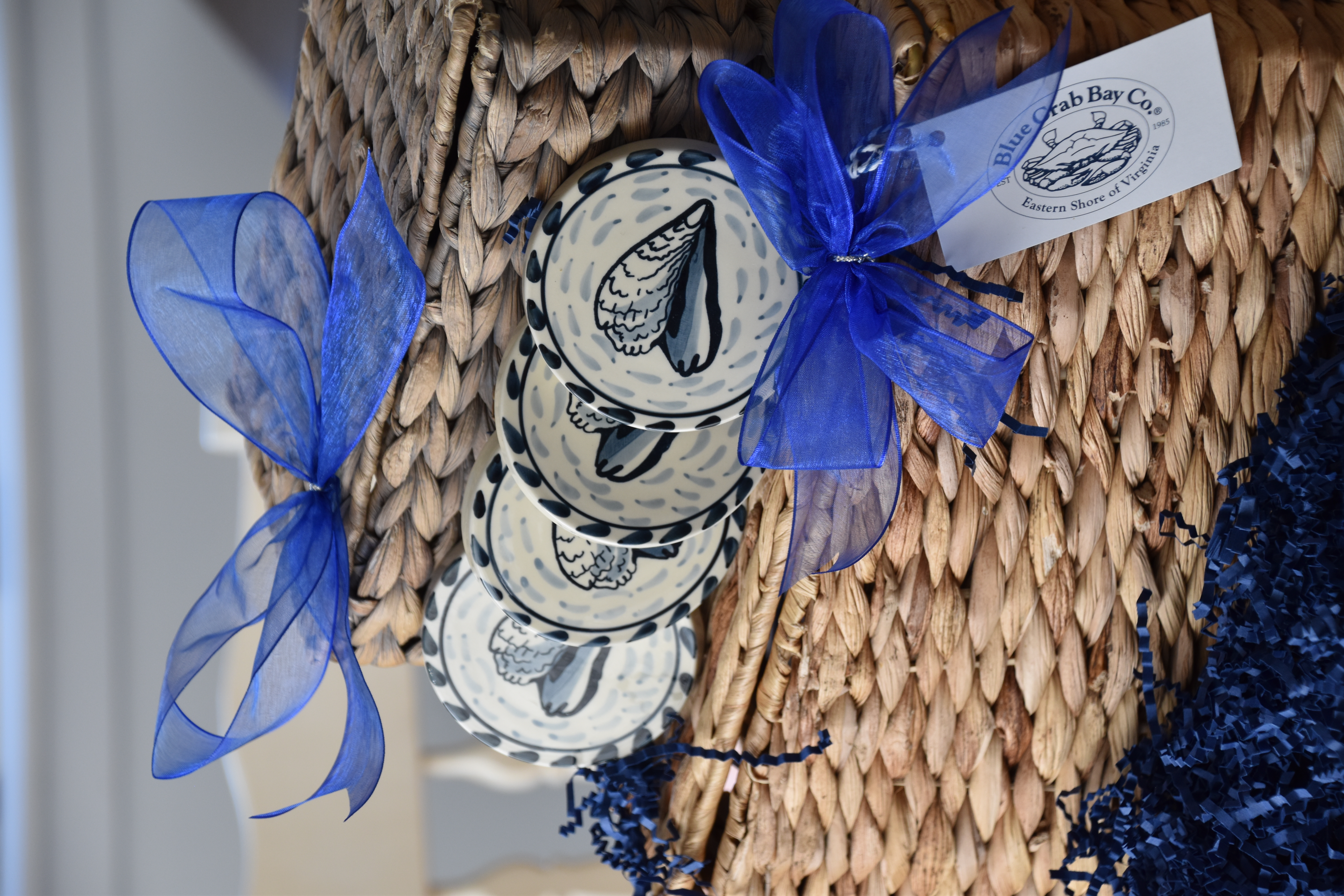 Oyster Coasters - Set of 4