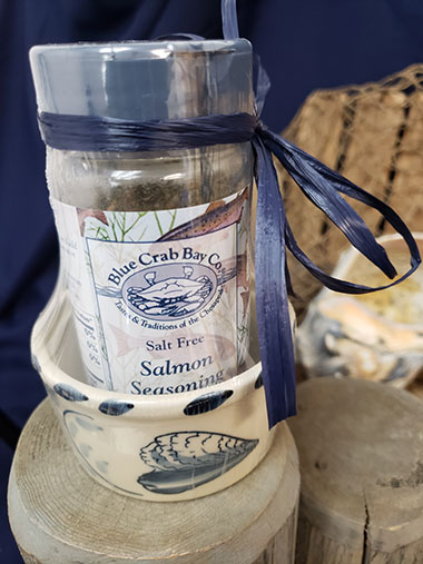 Oyster Ramekin with Salmon Seasoning