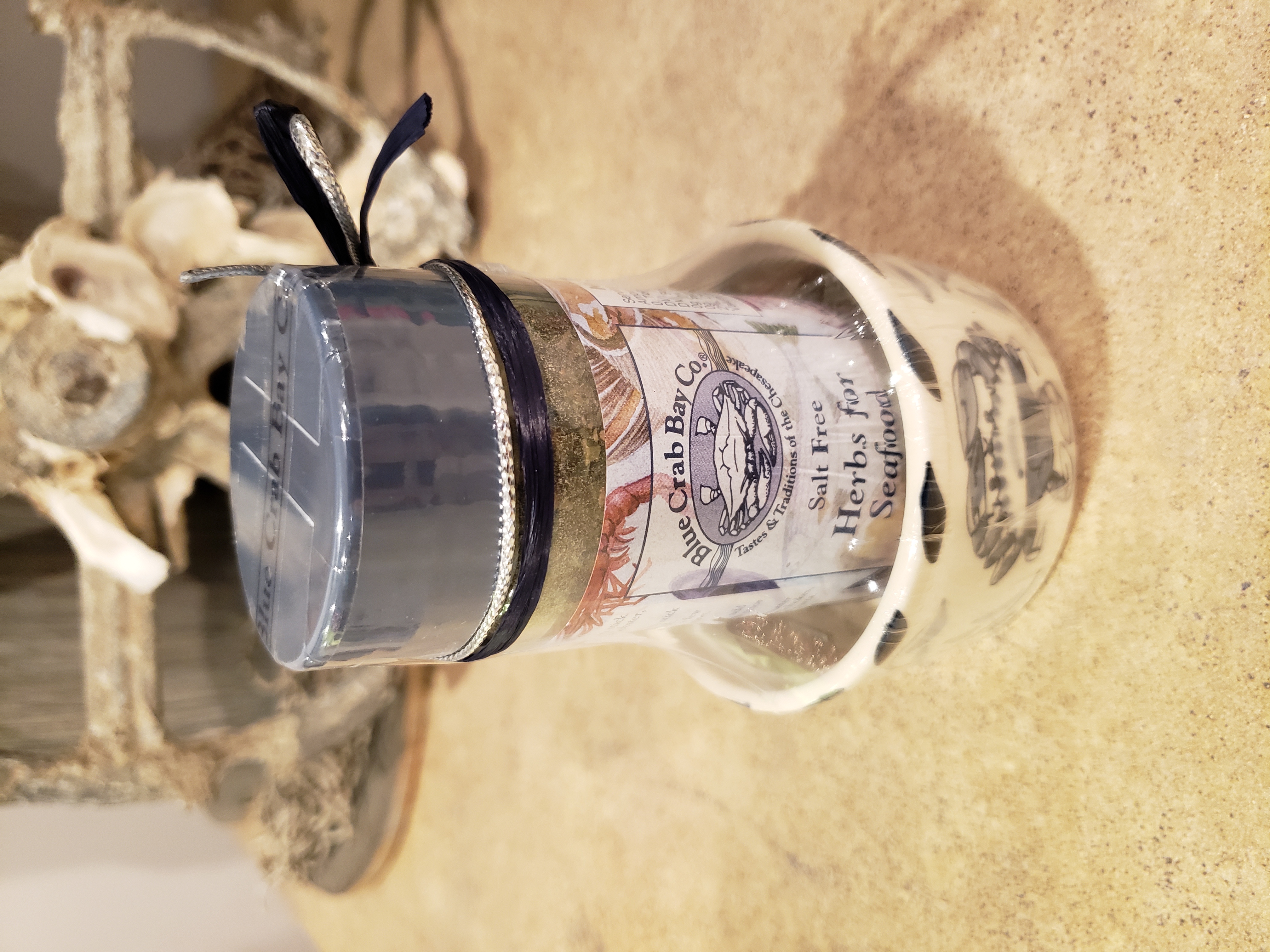 Crab Ramekin with Herbs for Seafood Seasoning