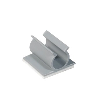 Plastic Mic Clip, Self-Adhesive