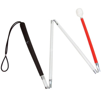 Europa Folding Cane with Reizen Marshmallow Hook Tip- 54-in.