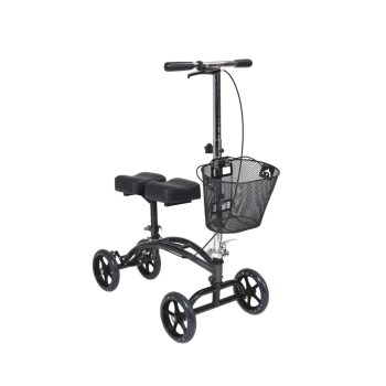 Steerable Knee Walker with Basket
