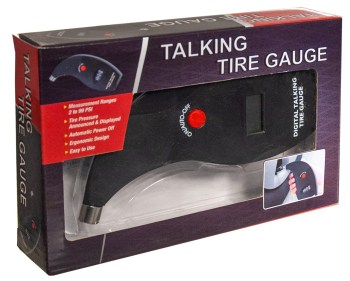 Talking Digital Tire Gauge Talking Digital Tire Gauge