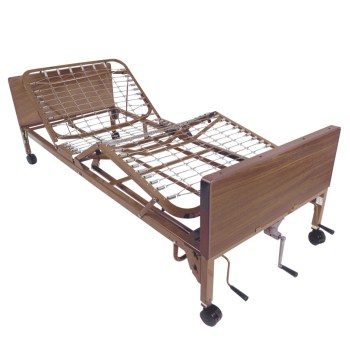 Multi-Height Manual Bed -full length  side rails