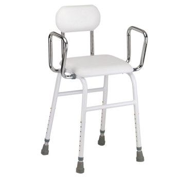 Kitchen Stool with Adjustable Arms
