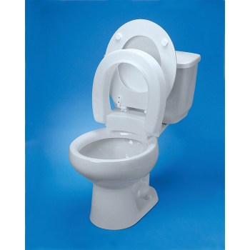 Hinged Elevated Toilet Seat - Standard Hinged Elevated Toilet Seat - Standard