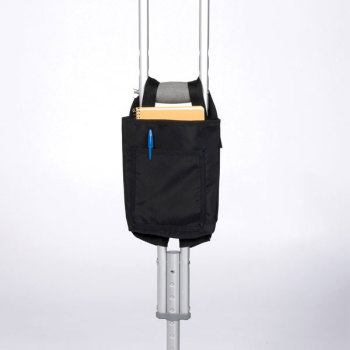 Crutch Bag- Black Nylon Crutch Bag- Black Nylon