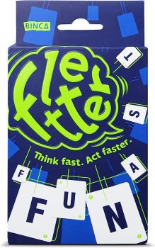 Fletter Card Game- BRAILLE modified