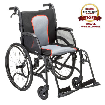 AeroFly Ultra-Lite Wheelchair - Black