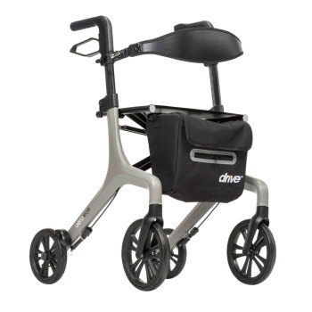 AeroWalk Ultra-Lite Rollator Standard- Gray