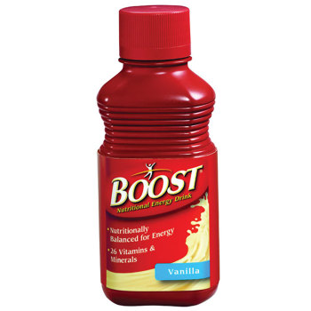 BOOST Nutritional Energy Drink- Vanilla- Case of 24